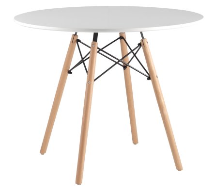 Обеденный стол Eames DSW 90 (Stool Group)